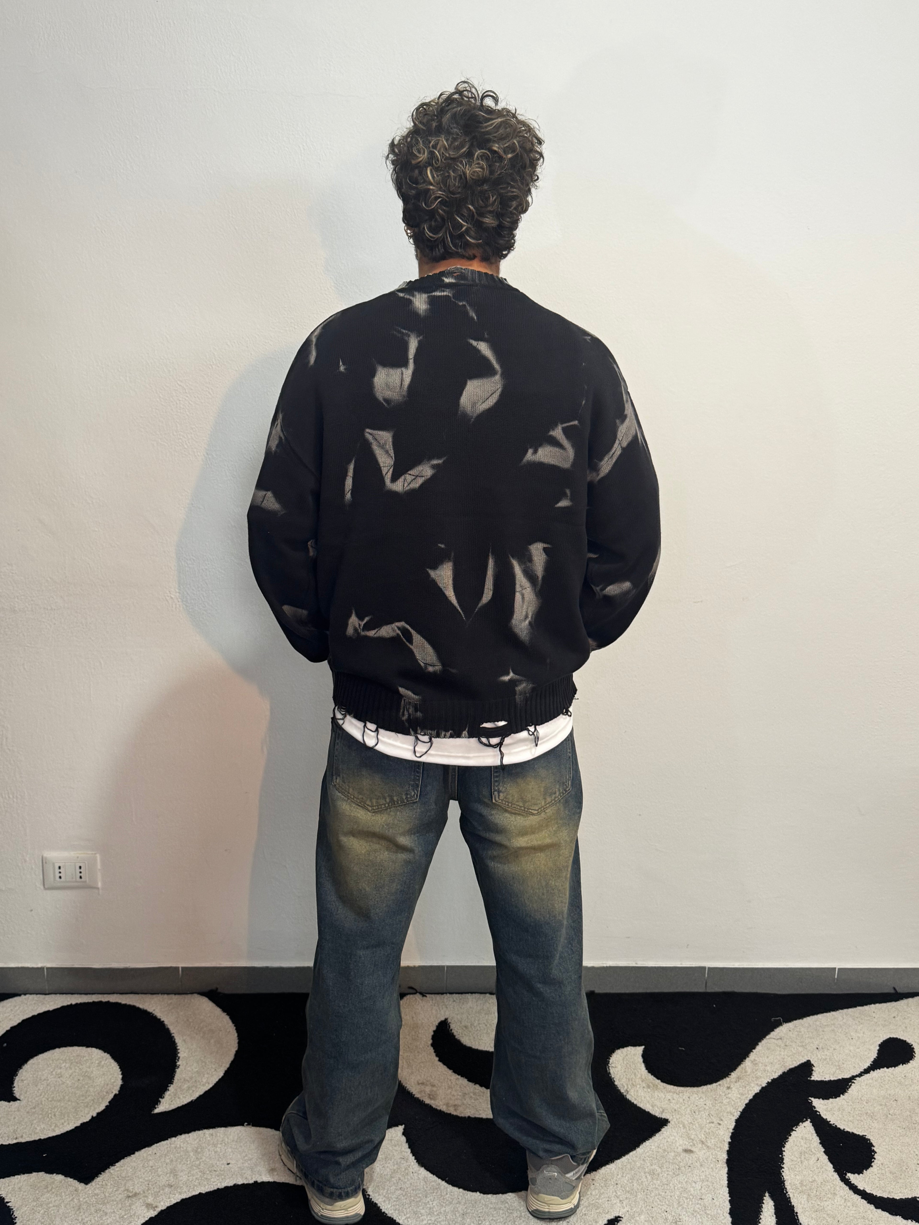 Maglione Tie-Dye “Chaos Knit”