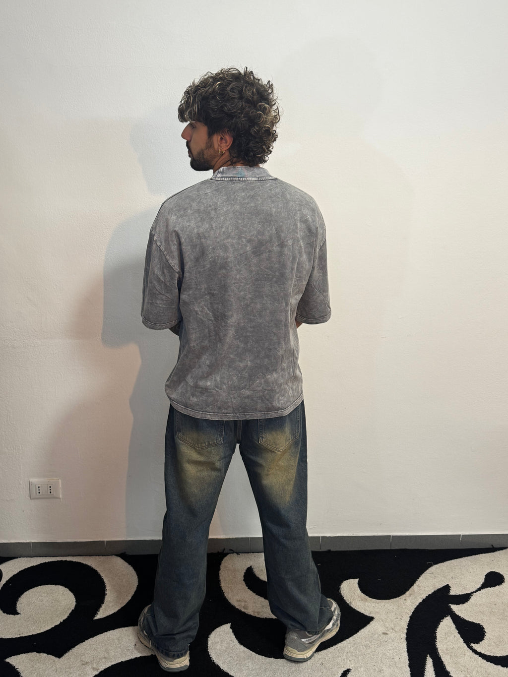 T-shirt “Grey Acid” – Vintage Wash