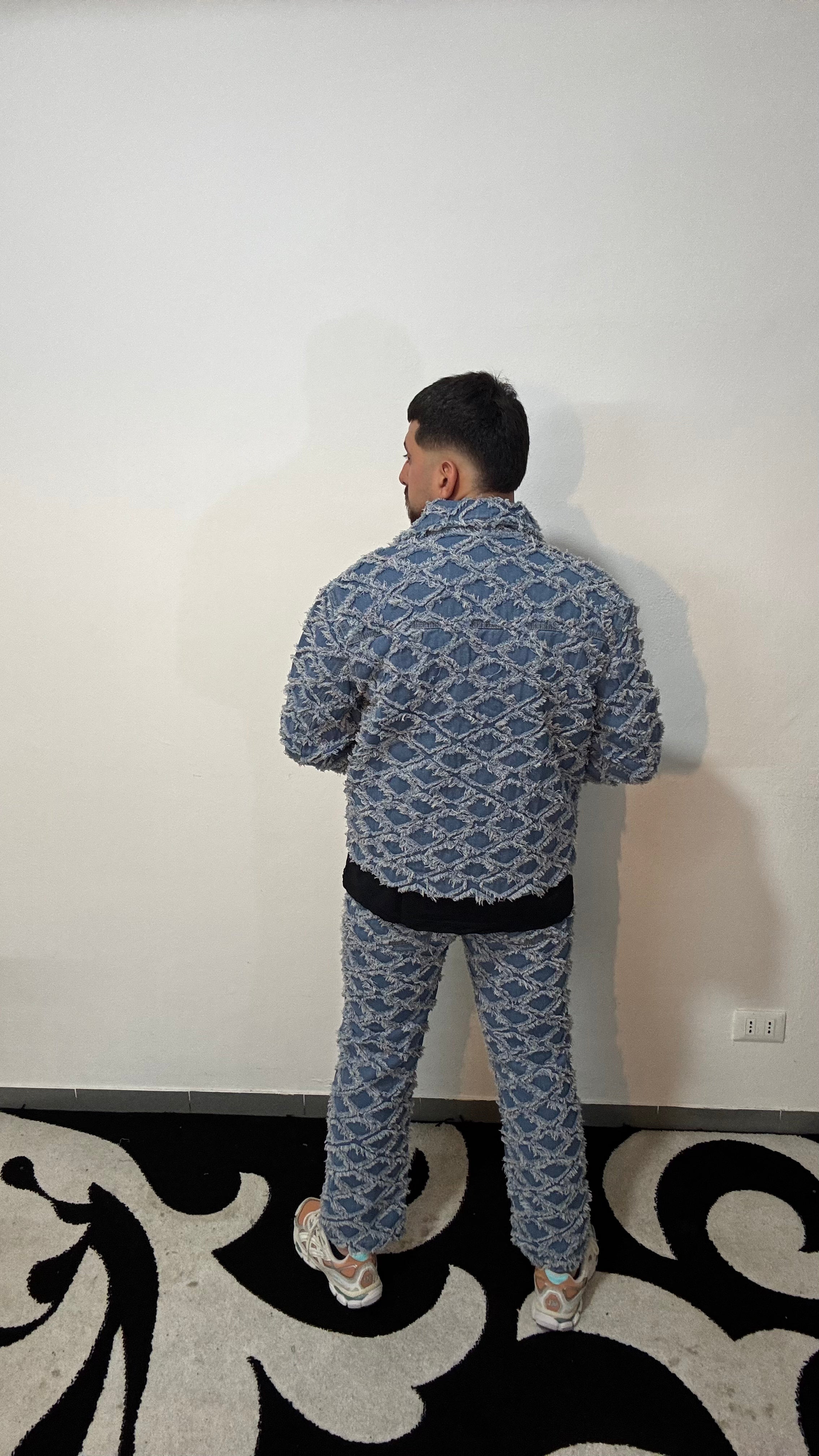 Set “Fray Geometry” – Denim Edition